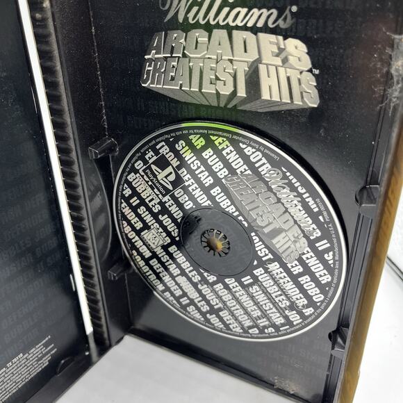 Williams Arcade's Greatest Hits PS1 - CIB Tested - Picture 7 of 9